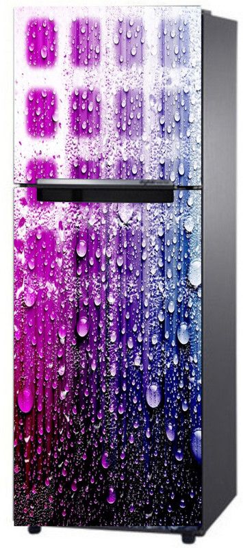 Stickers Mart 160 cm Decorative Design of Fridge Self Adhesive Sticker (Pack of 1) Removable Sticker  (Pack of 1)