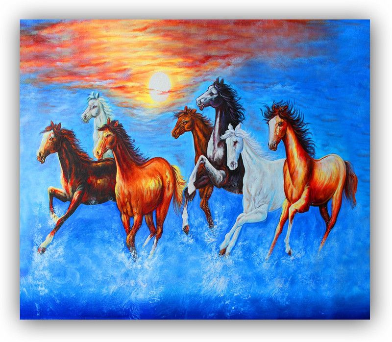 BPDESIGNSOLUTION Animals Multicolor Wallpaper  (61 cm x 92 cm)