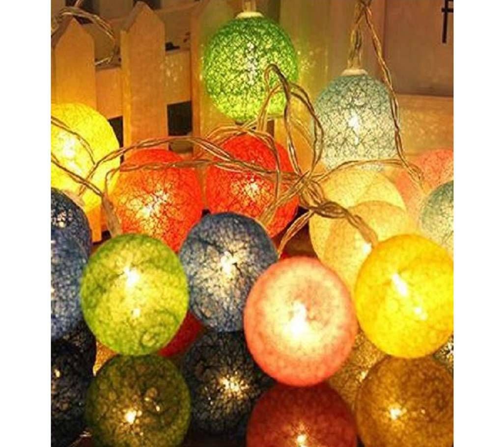 Led Cotton Ball Light