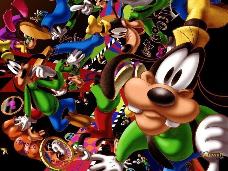 Goofy Multicolour Photo Paper Print Poster Photographic Paper Photographic Paper  (18 inch X 12 inch, Rolled)
