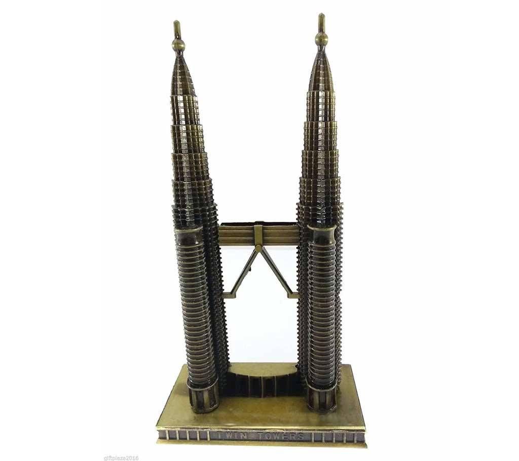 Petronas Twin Towers Replica Miniature statue Show