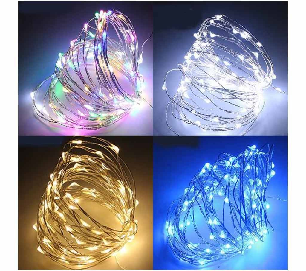 5m Remote Operated Copper Wire LED String Light