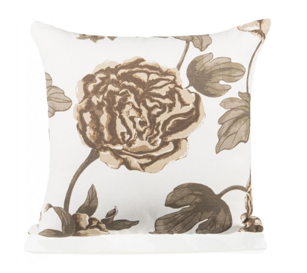 White Cream Beige Cushion Cover by Ivoryniche