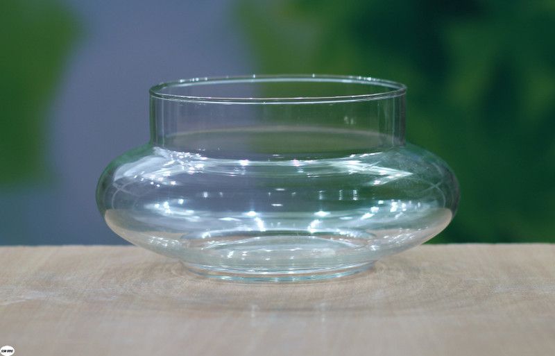 Clear Choice Bamboo JAR/Candy JAR/Glass Pot/JAR (4") Glass Vase (4.72 inch, White) Glass Vase  (6 inch, Clear)
