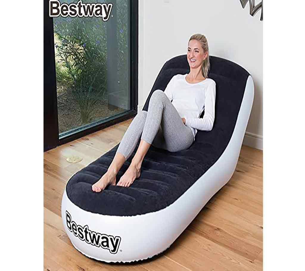 Bestway Sports Inflatable Chair Lounger, 165 x 33 x 79 cm