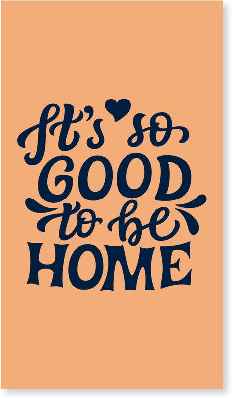 Scrollingideas FRIDGE MAGNET (FAMILY LOVE ORANGE BLUE) Fridge Magnet Pack of 1
