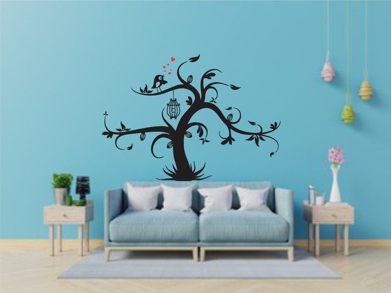 Decoration designs 78 cm Wall Sticker cover page design for love story Door,Window, Design Decal Standar(Cover Area:-78x55cm) Self Adhesive Sticker  (Pack of 1)