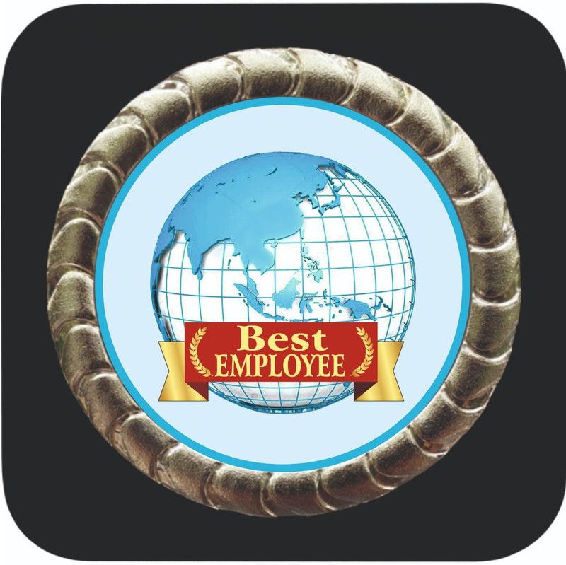 AARK INDIA Best Employee / Performance Gift:Trophy:Award (PC00666) Trophy  (6 Inch)