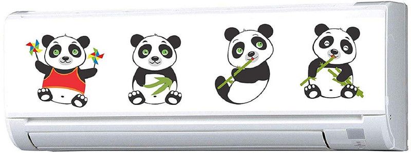 Asmi Collections 85 cm Split AC Stickers Self Adhesive Sticker  (Pack of 1)