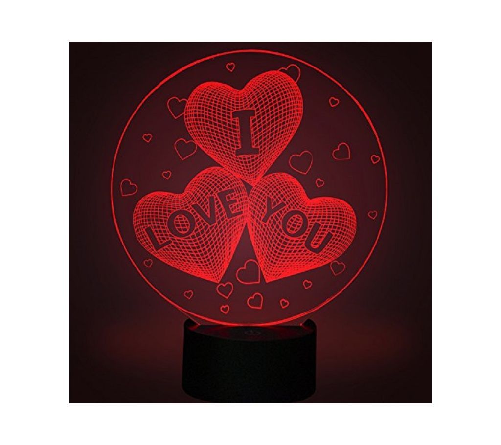 Wedding Gift Love 3D lamp