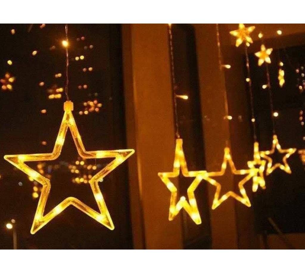 LED BIG STAR LIGHT-12pcs 15feet 