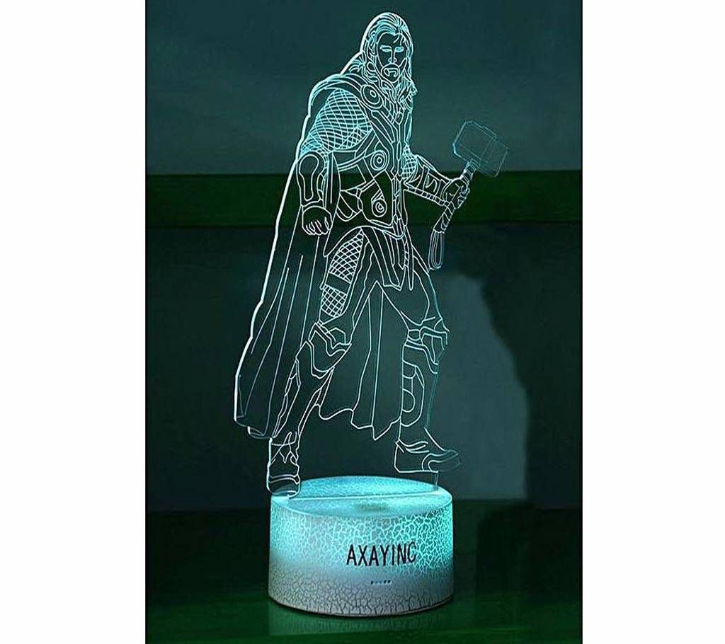 Thor Ragnarok- Creative 3d Visualization Lamp