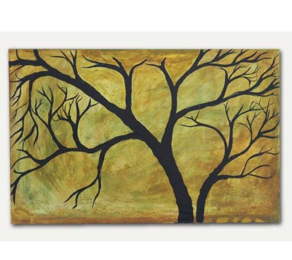 Wooden wallmat