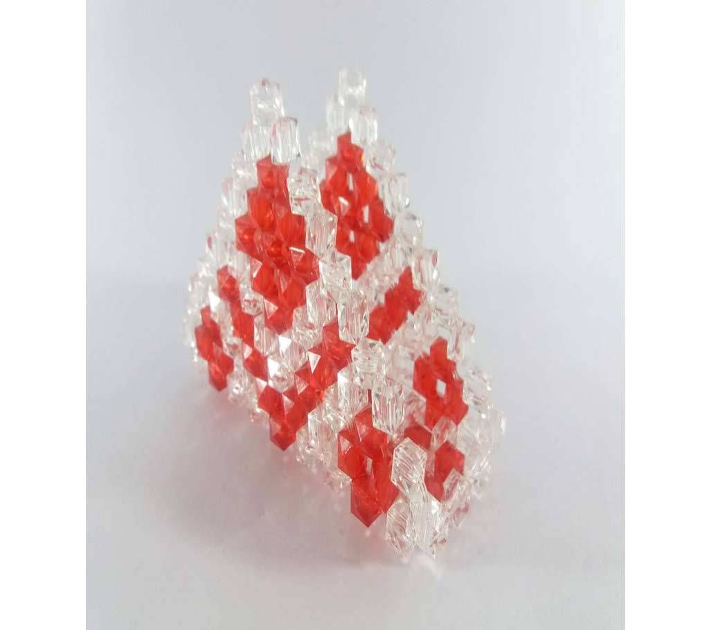 Beaded Small Tissue Holder