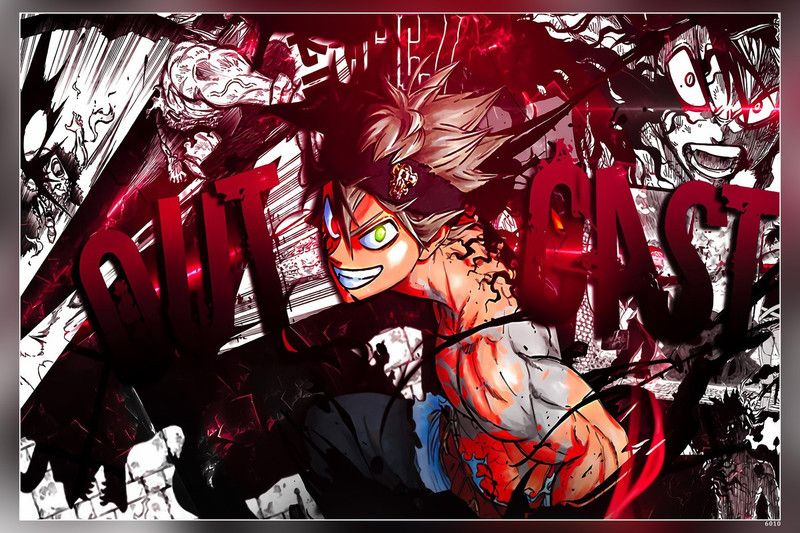 Black Clover A Japanese Anime Series Matte Finish Poster Paper Print  (12 inch X 18 inch, rolled)