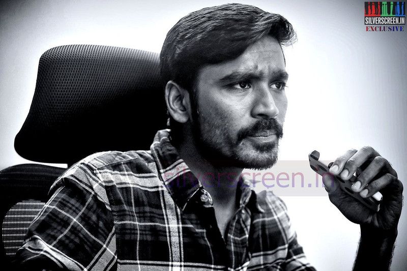 Indian Actor Dhanush Multicolour Photo Paper Print Poster Photographic Paper Photographic Paper  (12 inch X 18 inch)