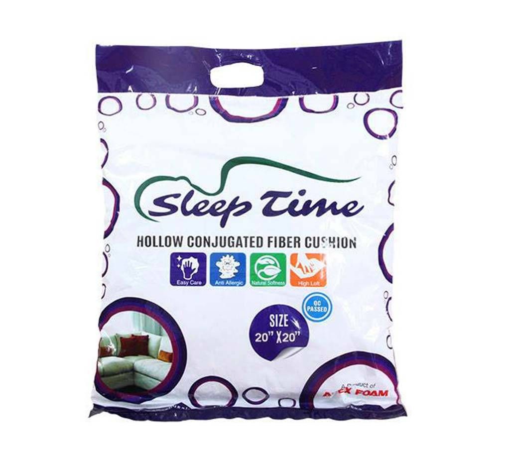 SLEEP TIME Fiber Cushion (20"X20")