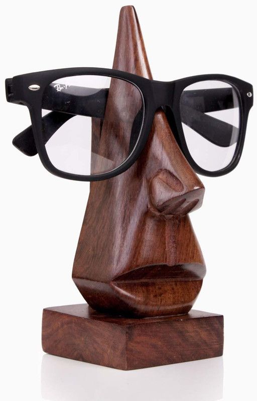 ROYAL HANDICRAFTS Decorative Showpiece - 10 cm  (Wood, Brown)