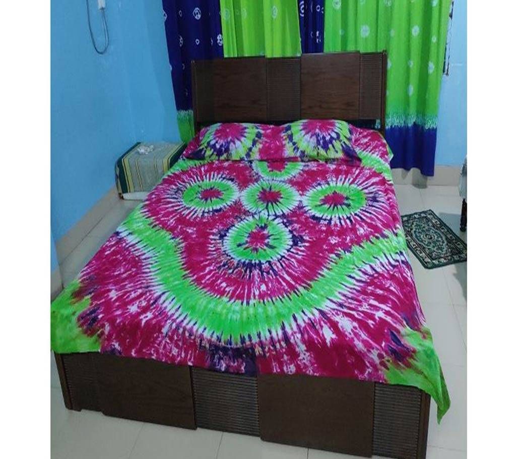 Bed sheet tie dye double size