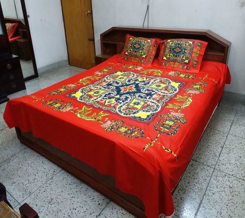 King Size Panel Bedsheet - 40 - ANJ