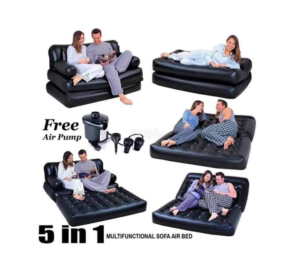 5 in 1 Inflatable Air Bed Sofa