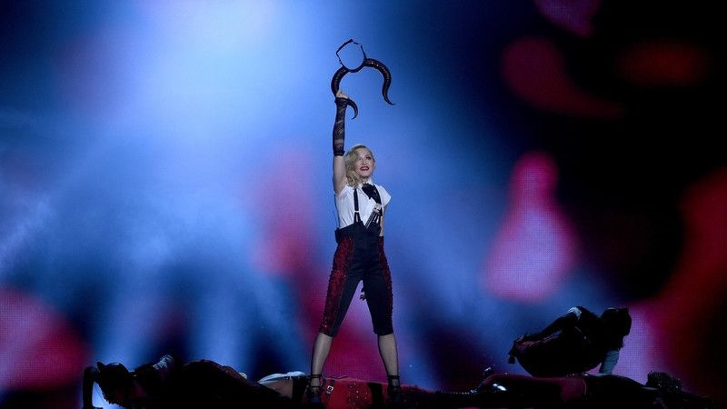 madonna 2015 singer on fine art paper 13x19 Fine Art Print  (19 inch X 13 inch, Rolled)