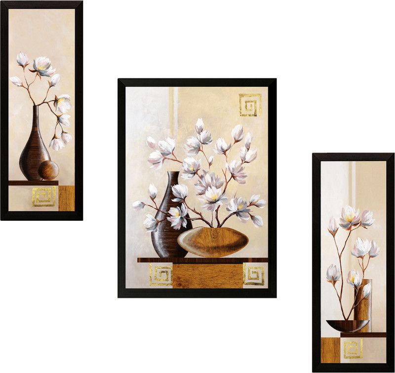 saf Reprint Ink 13 inch x 19 inch Painting  (With Frame)
