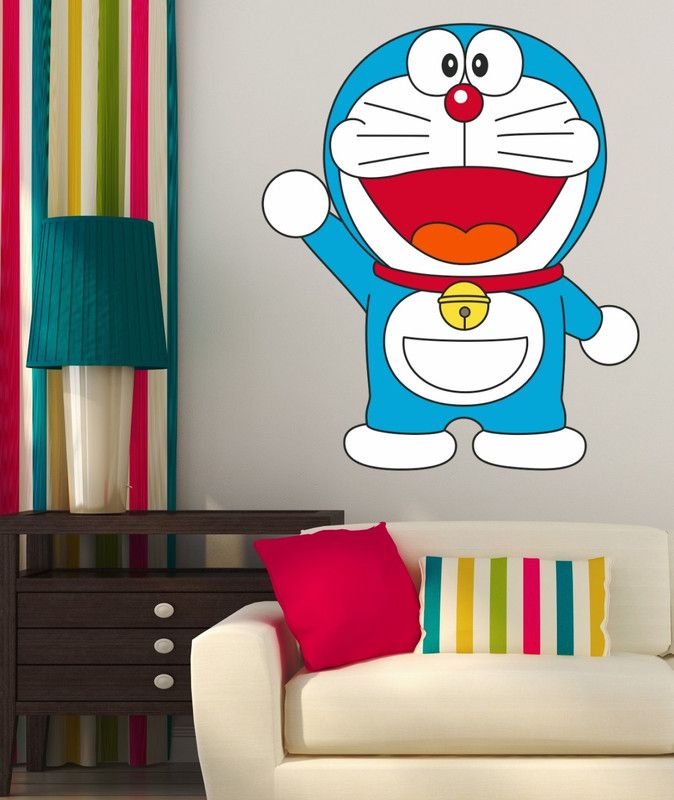 Prime Home Decor 60 cm CUTE CARTOON Self Adhesive Sticker  (Pack of 1)