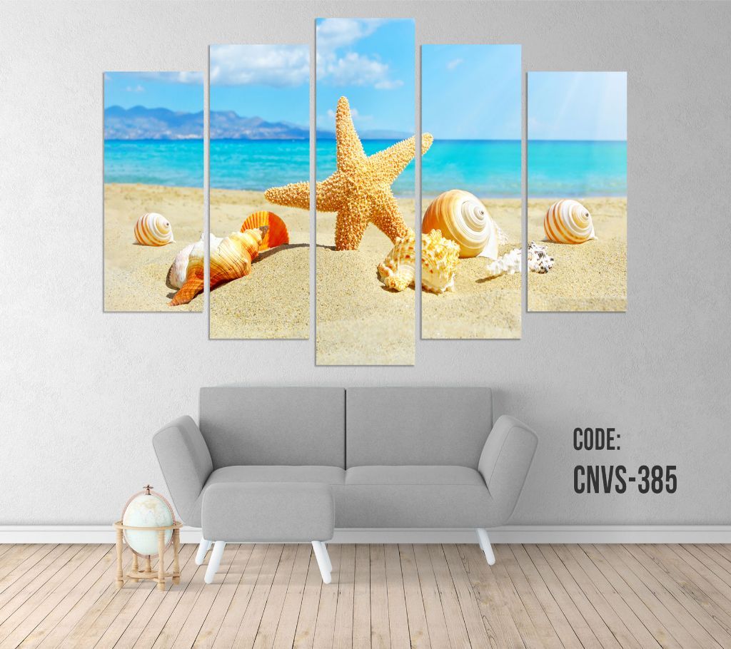 CNVS-385 Star Fish Wall Canvas Art Prints 60 inch x 36 inch