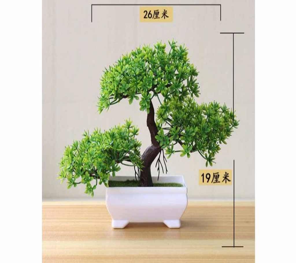 Artificial Bonsai Tree For Home Office Mini Green Plants Home decor