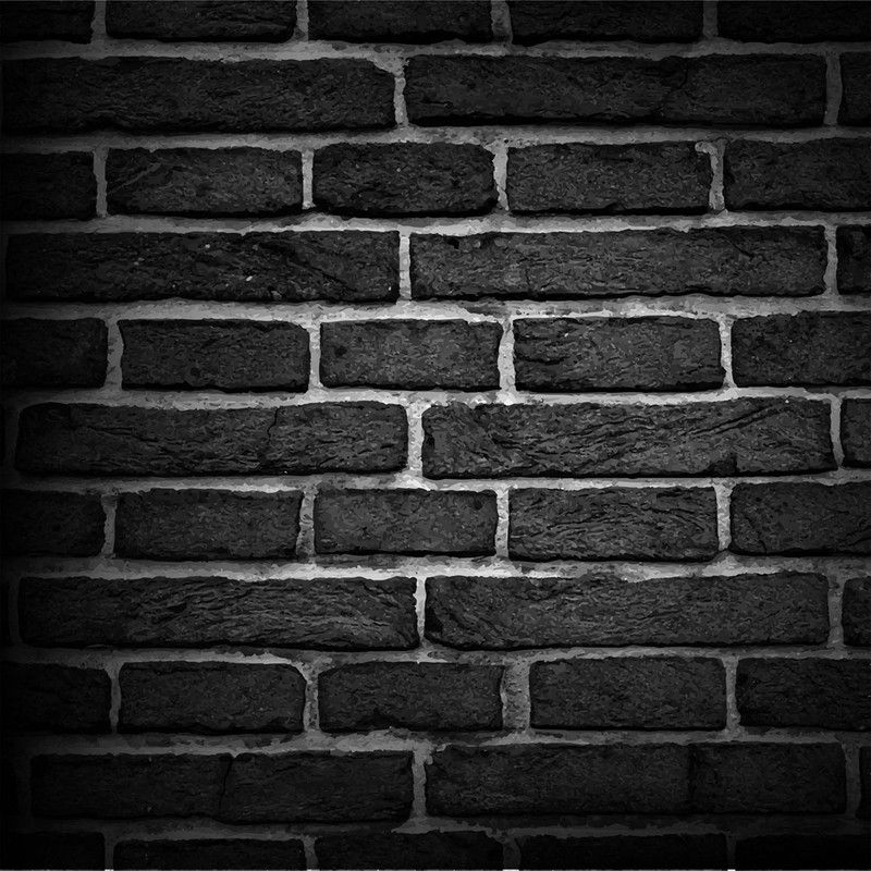 HD RAPID DESIGN Decorative Black Wallpaper  (228 cm x 40 cm, Pack of 2)