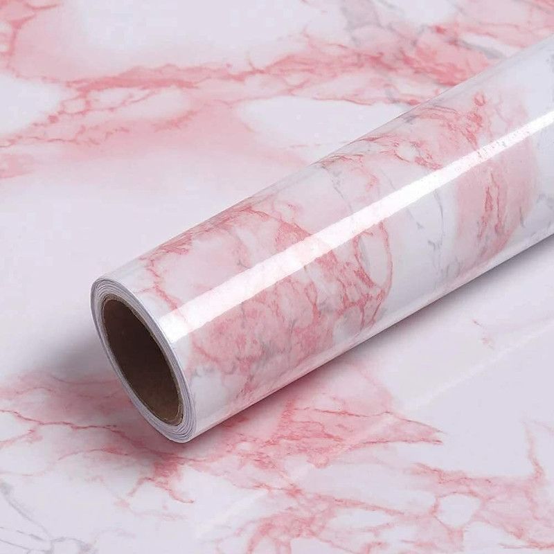 HRD Decorative Pink Wallpaper  (200 cm x 60 cm)
