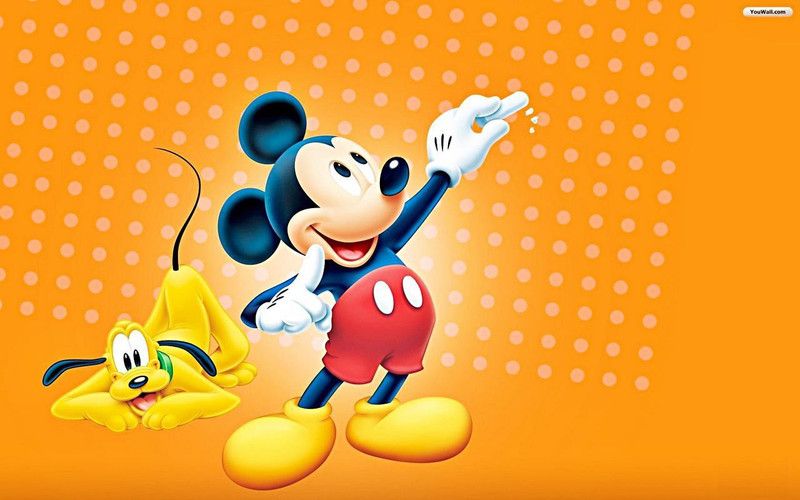 disney micky hd poster Print Poster on LARGE PRINT 36X24 INCHES Photographic Paper  (36 inch X 24 inch, Rolled)