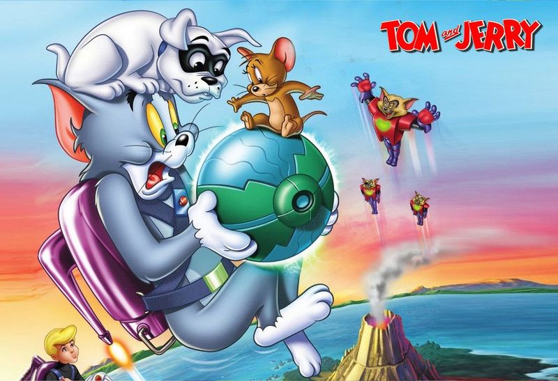 Poster Tom & Jerry Design sl12446 (Wall Poster, 13x19 Inches, Multicolor) Fine Art Print  (19.1 inch X 13.1 inch, Rolled)
