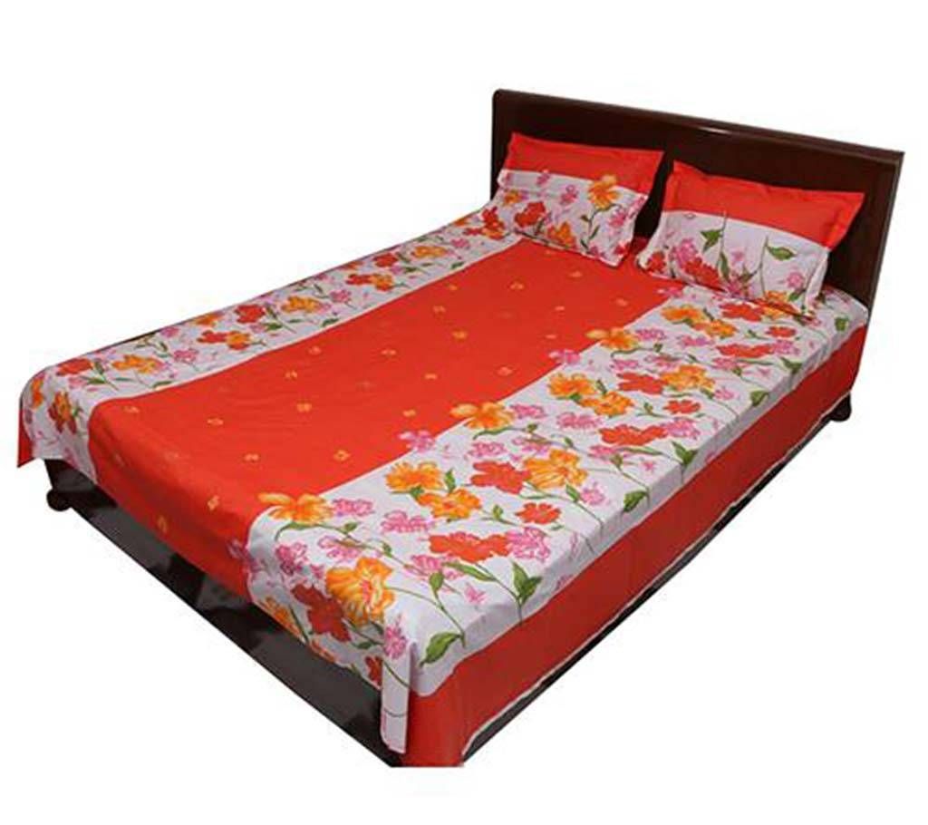 Classic Cotton Double Size Bed Sheet Set