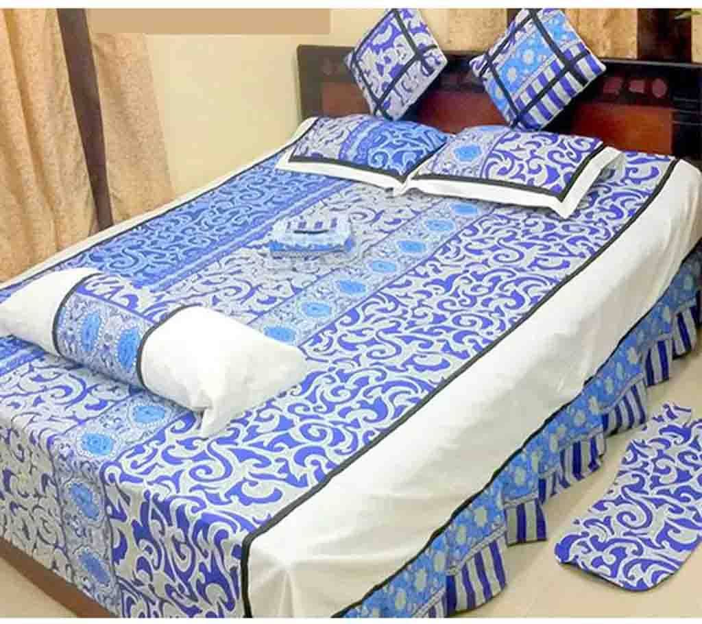 Designer Bed Sheet 8 Pieces Set