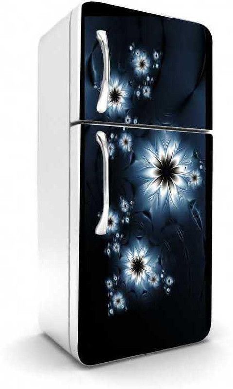 Kota Creation 61 cm Fridge Sticker Decorative Refrigerator Sticker PVC Vinyl Multicolour -KCFS-72 Self Adhesive Sticker  (Pack of 1)