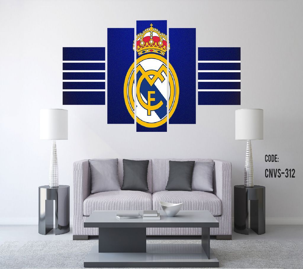 CNVS-312 Real Madrid Wall Canvas Art Prints 48 inch x 36 inch