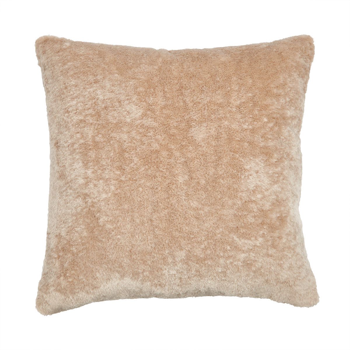Shearling Cushion - Beige