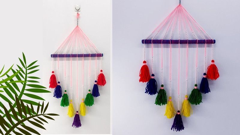 GN GALLERY GN WALL HANGING Dream Catcher  (Multicolor)