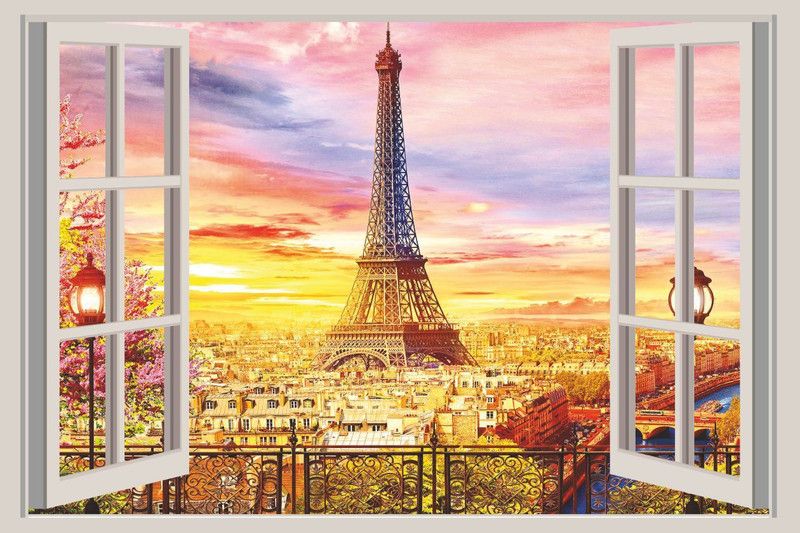 Galaxy Design Nature Multicolor Wallpaper  (24 cm x 36 cm)
