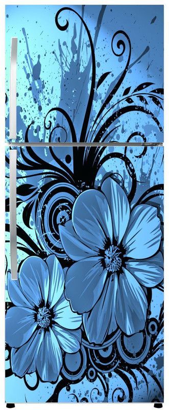 Sunshine Décor 150 cm Colourfull sticker Fridge Poster sticker05 Self Adhesive Sticker  (Pack of 1)