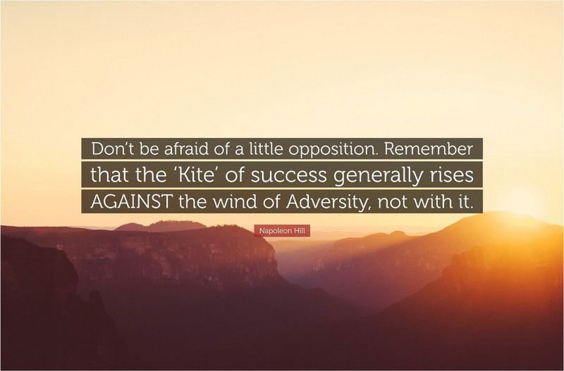 Napoleon Hill Motivational Quote Poster Paper Print  (18 inch X 12 inch)