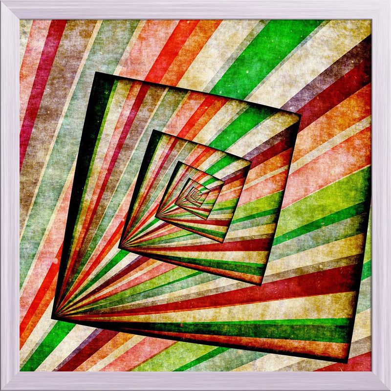 Artzfolio Digital Reprint 7 inch x 7 inch Painting  (With Frame)