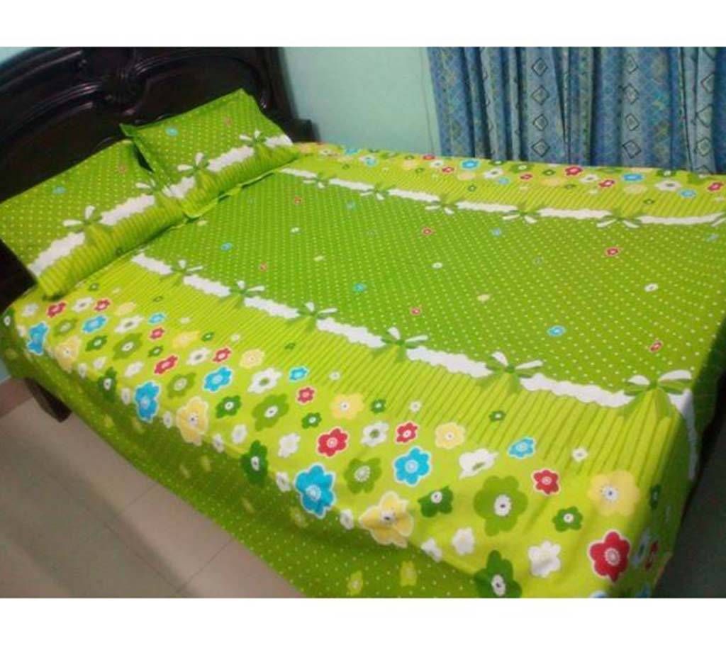 Classical Home Tex Cotton Double Size Bed Sheet Set