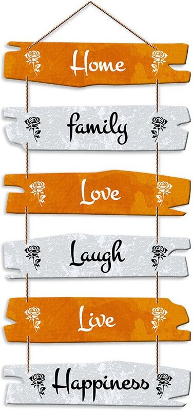 Designer Home Decor Wooden Wall Hanging For Living room|Home|Office(WH_ 3234N-S)  (31 inch X 12 inch, Multi 1)