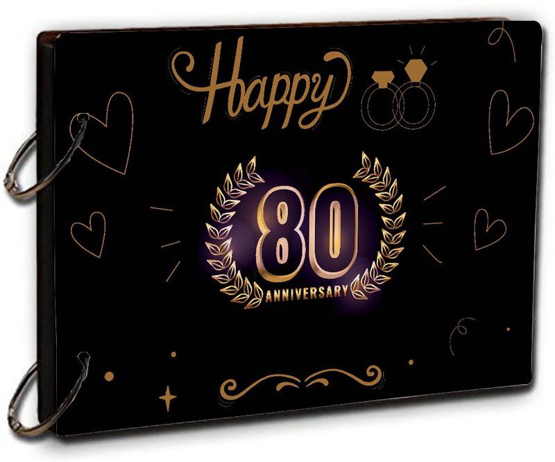 DECOR Production MDF Scrapbook Memory Book, Photo Album for Memories, Gifting Purpose for Friends, Love, Kids etc_27 Album  (Photo Size Supported: 4X6 inch, 5x5 inch, 5x7 inch)