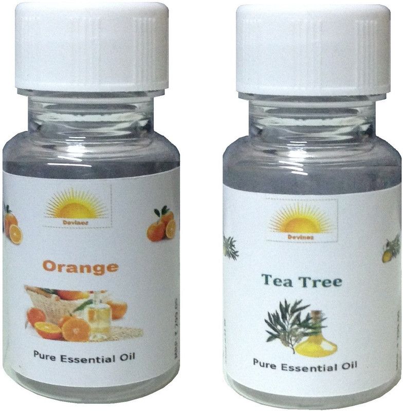 Devinez Tea Tree, Orange Aroma Oil  (2 x 15 ml)