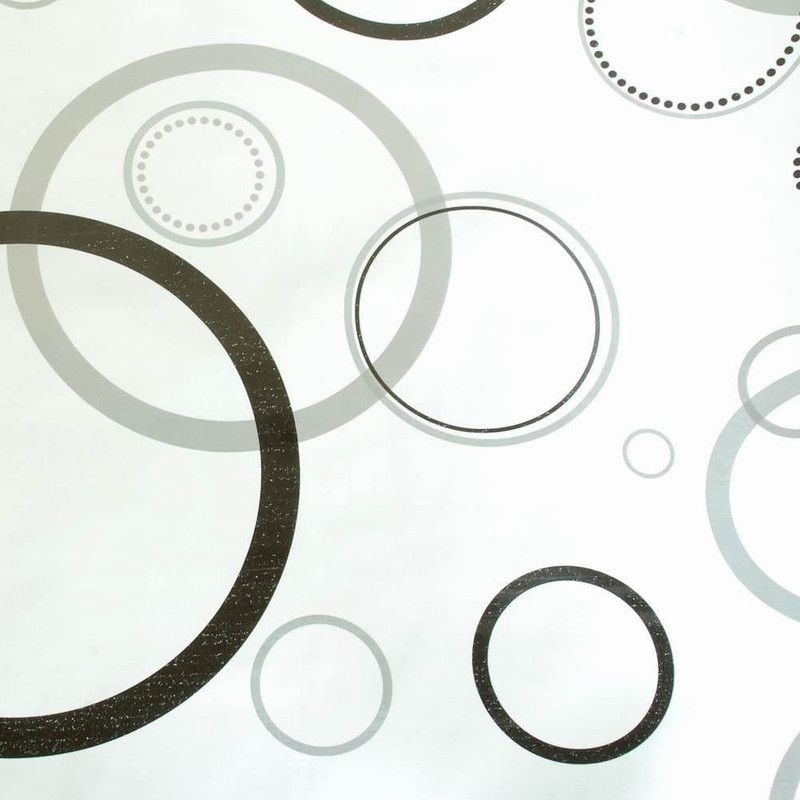 SV collections Decorative White, Black, Grey Wallpaper  (1000 cm x 45 cm)