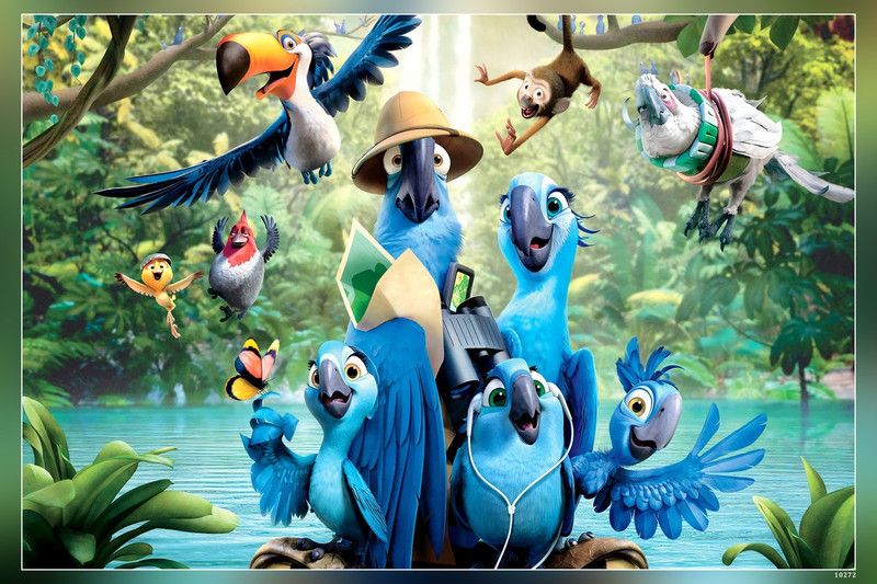 Rio Movie Matte Finish Poster Paper Print  (12 inch X 18 inch)